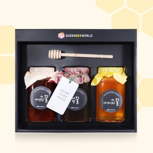[퀸비월드]꿀 선물세트 (小, 中, 大)